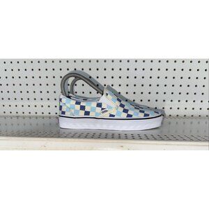 VANS Classic Slip-On Checkerboard Womens Athletic Skate Shoes Size 7 Multi Color